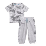 2pc Camo Tee and Jog Set - Denny's