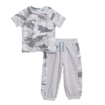 2pc Camo Tee and Jog Set - Denny's