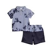 2pc Polo and Short Set - Denny's