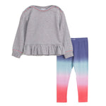 2pc L/S Set Heather/Dip Dye - Denny's