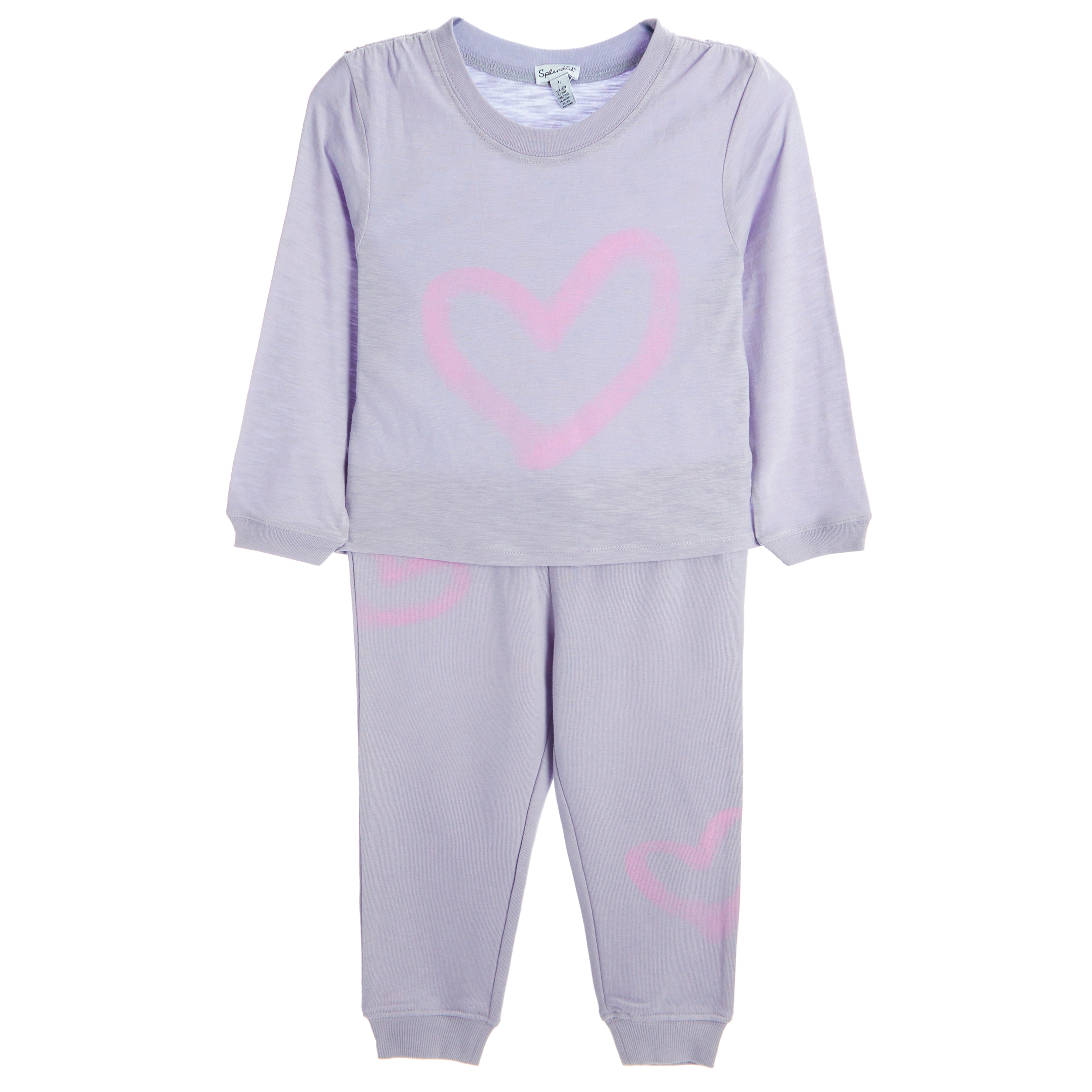 2pc Lavender Heart Set - Denny's