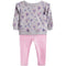 2pc Grafitti Hearts Sweatshirt Set - Denny's
