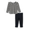 2pc Cest La Vie Stripe Top Set - Denny's