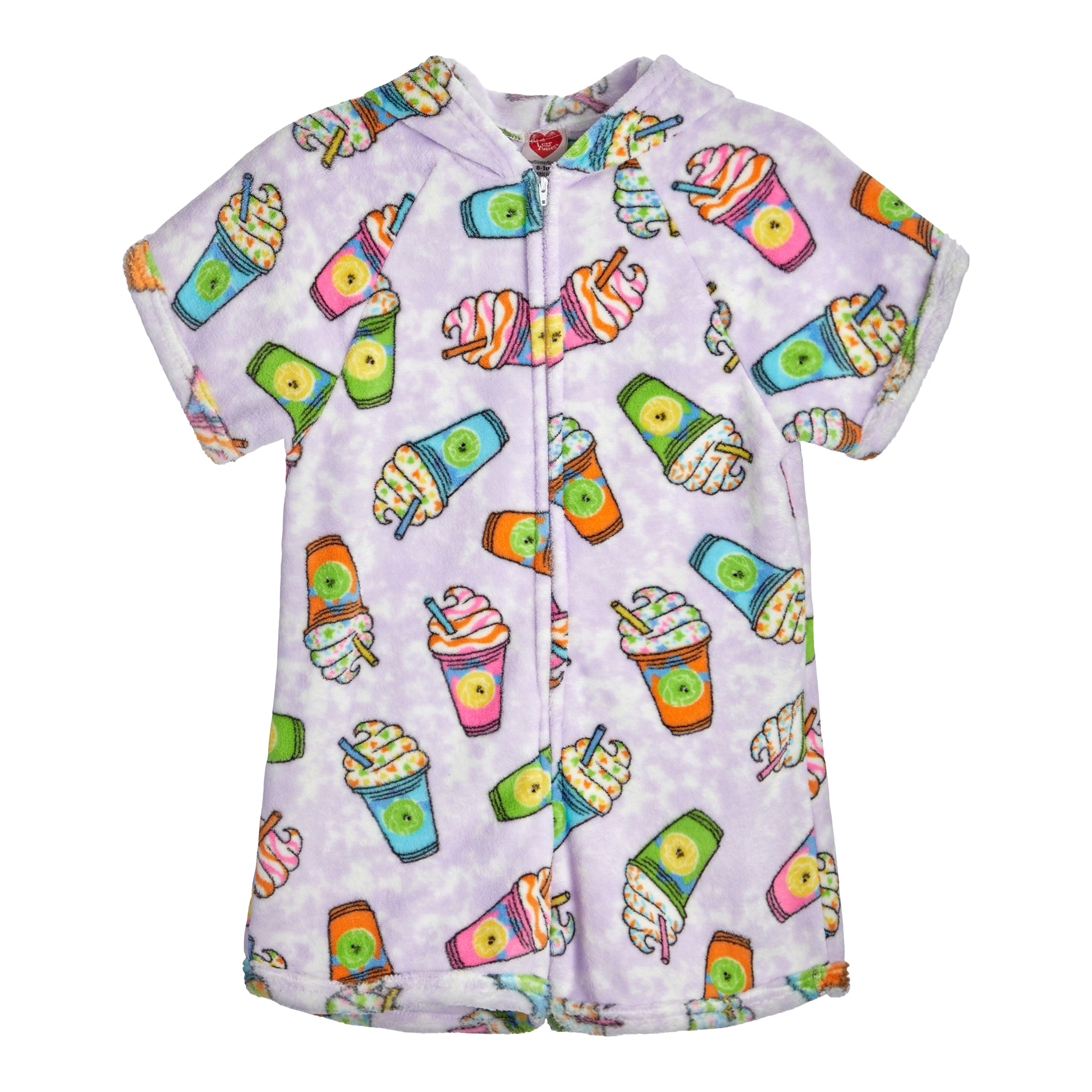 Fun Frappes Fuzzy Romper - Denny's