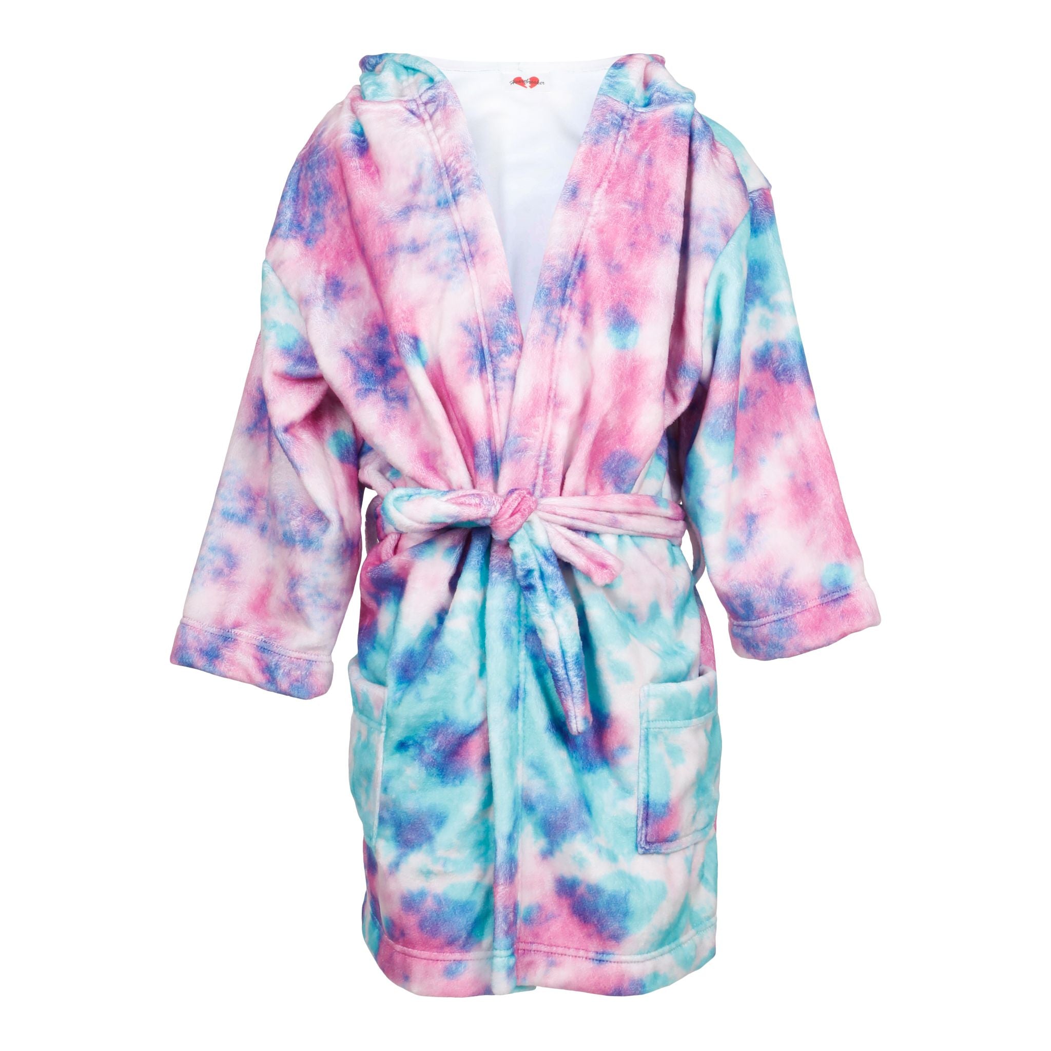 Tie Dye Plush Robe - Denny's