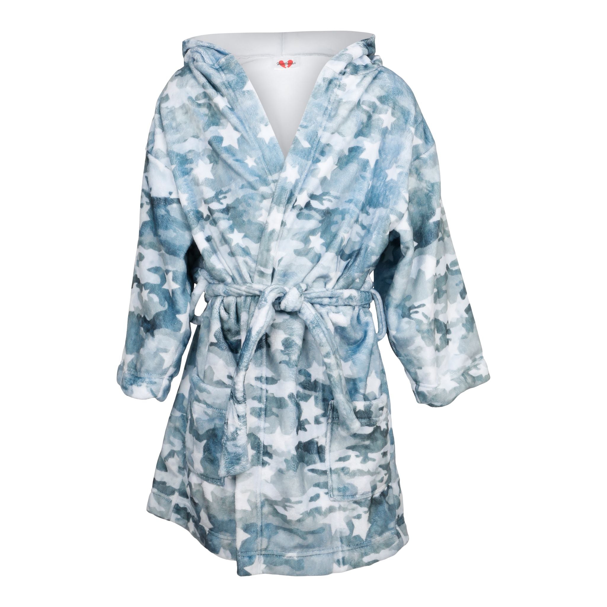 Camo Stars Plush Robe - Denny's