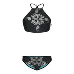 Silver Foil 2pc Kerchief Bikini - Denny's