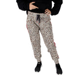 Wild Heart Leopard Red Taping Jogger - Denny's