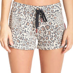 Wild at Heart Leopard Shorts with Red Taping - Denny's