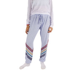 Apres Ski Jogger Peachy Jersey with Chevron - Denny's
