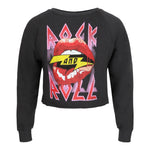 Rock N Roll Lip Sweatshirt - Denny's