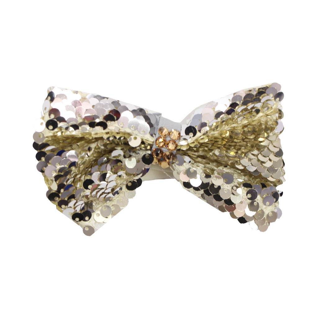 Headband with Reversible Sequins Bow - Denny's