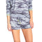 Camo Lounge Shorts with Neon Pop - Denny's