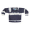 Navy Stripe Tie Dye Raglan Sweatshirt - Denny's