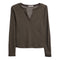 RIbbed Notch Neck Top - Denny's