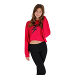 Lightning Bolt Crop Crew Sweatshirt - Denny's