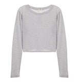 Long Sleeve Crop Thermal - Denny's
