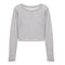 Long Sleeve Crop Thermal - Denny's