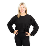 Cropped Ripped Sweatshirt - Denny's