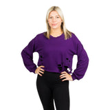 Cropped Ripped Sweatshirt - Denny's