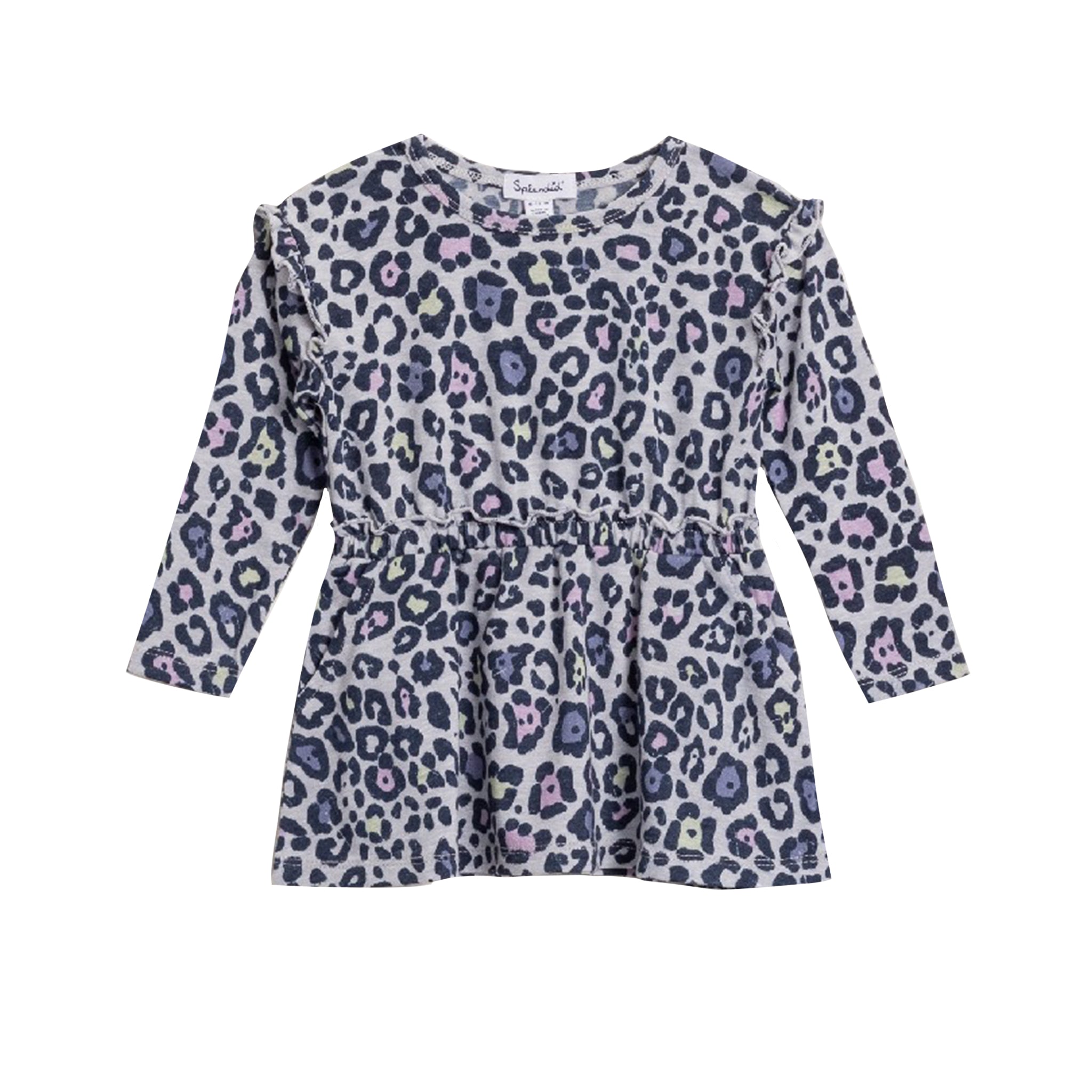 Sweet Leopard Ruffle Dress - Denny's