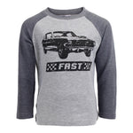 Fast Car Raglan - Denny's