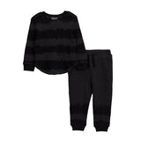 Tie Dye Stipe Pant Set - Denny's