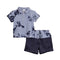 Tie Dye Polo Short Set - Denny's