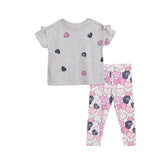 2pc Heart Top and Legging Set - Denny's