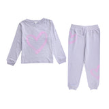 2pc Heart Sweatpant Set - Denny's