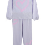 2pc Heart Sweatpant Set - Denny's