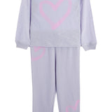 2pc Heart Sweatpant Set - Denny's
