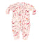 Pink Rose Ruffle Union Suit - Denny's
