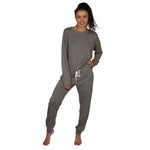 Flocked Dot 2 Piece Lounge Set - Denny's