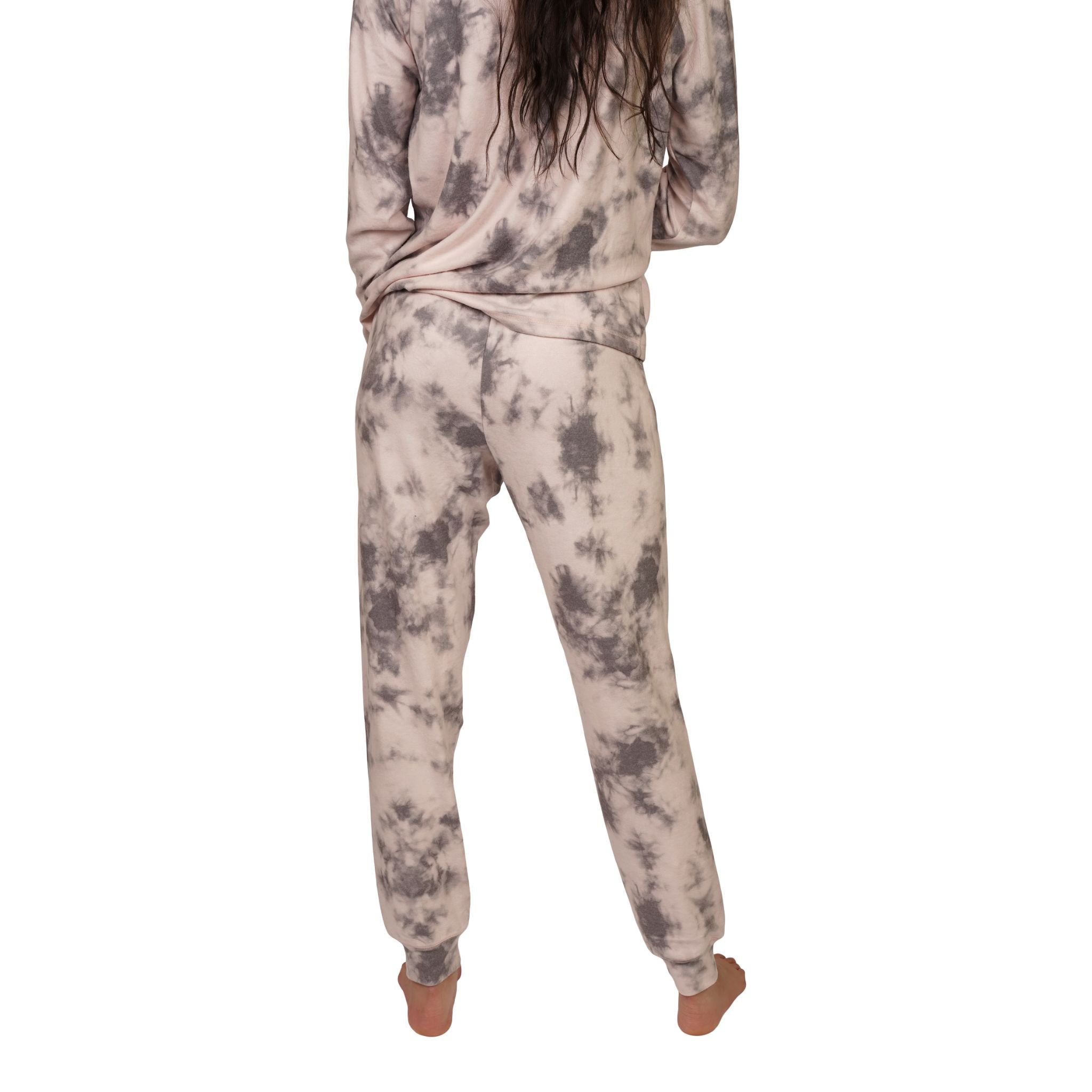 Blush Tie Dye 2 Piece Lounge Set - Denny's