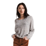 Bergen Ribbed Off Shoulder Sweater - Denny's