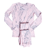 Pink Marble 2 Piece Set - Denny's