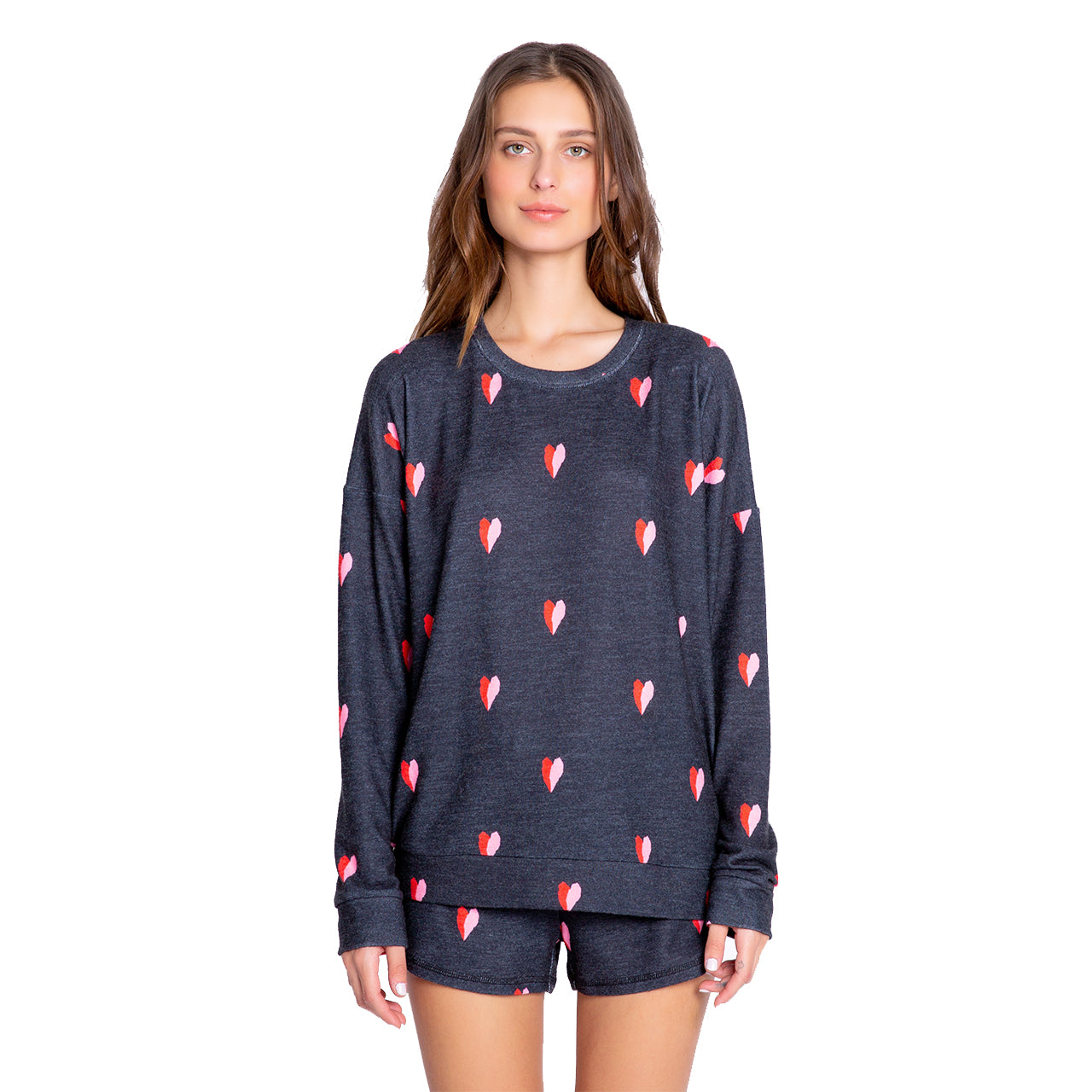 Long Sleeve Heart Top - Denny's
