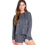 Metallic Star Sweatshirt - Denny's