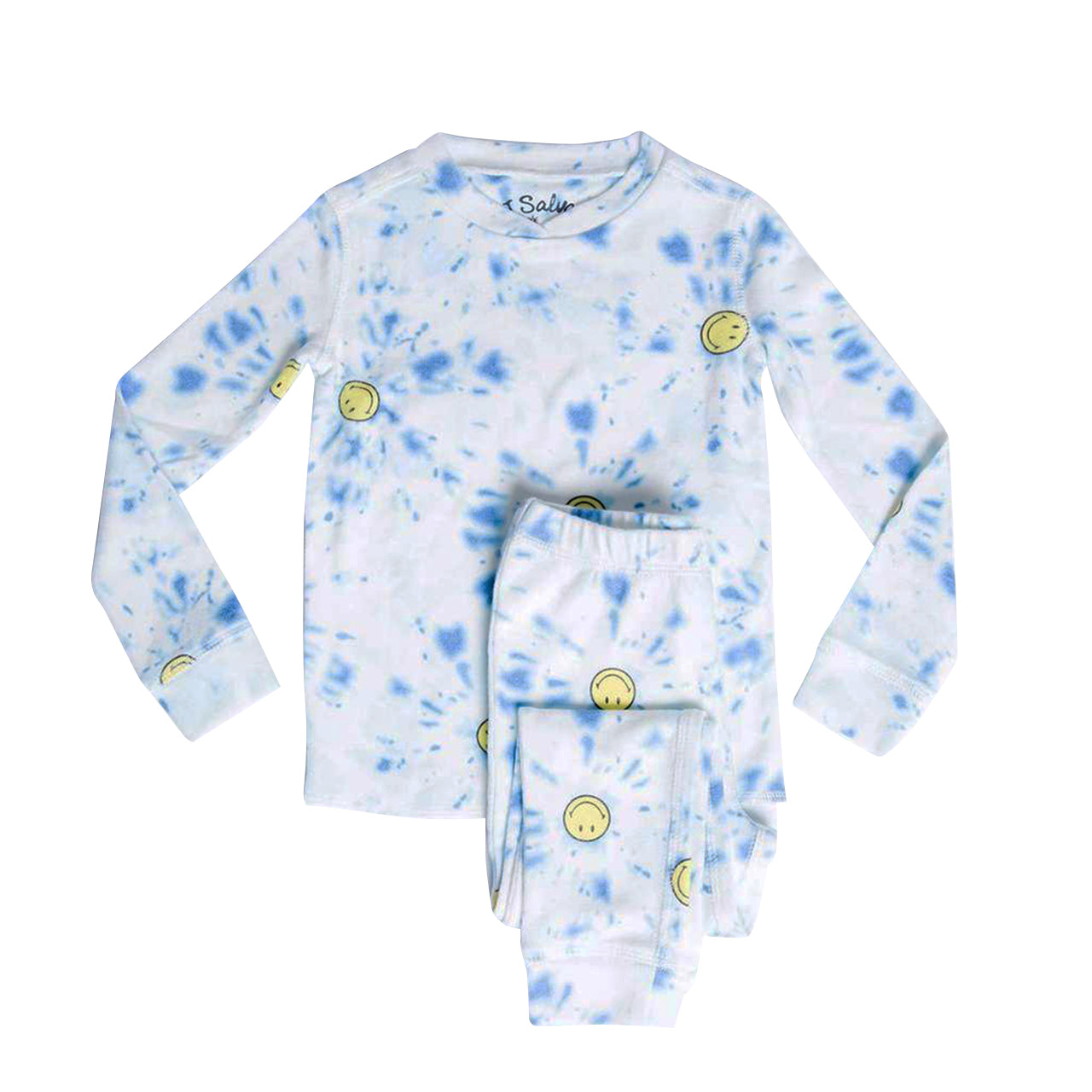 Kids 2pc Peachy Set Tie Dye Smiley Face - Denny's
