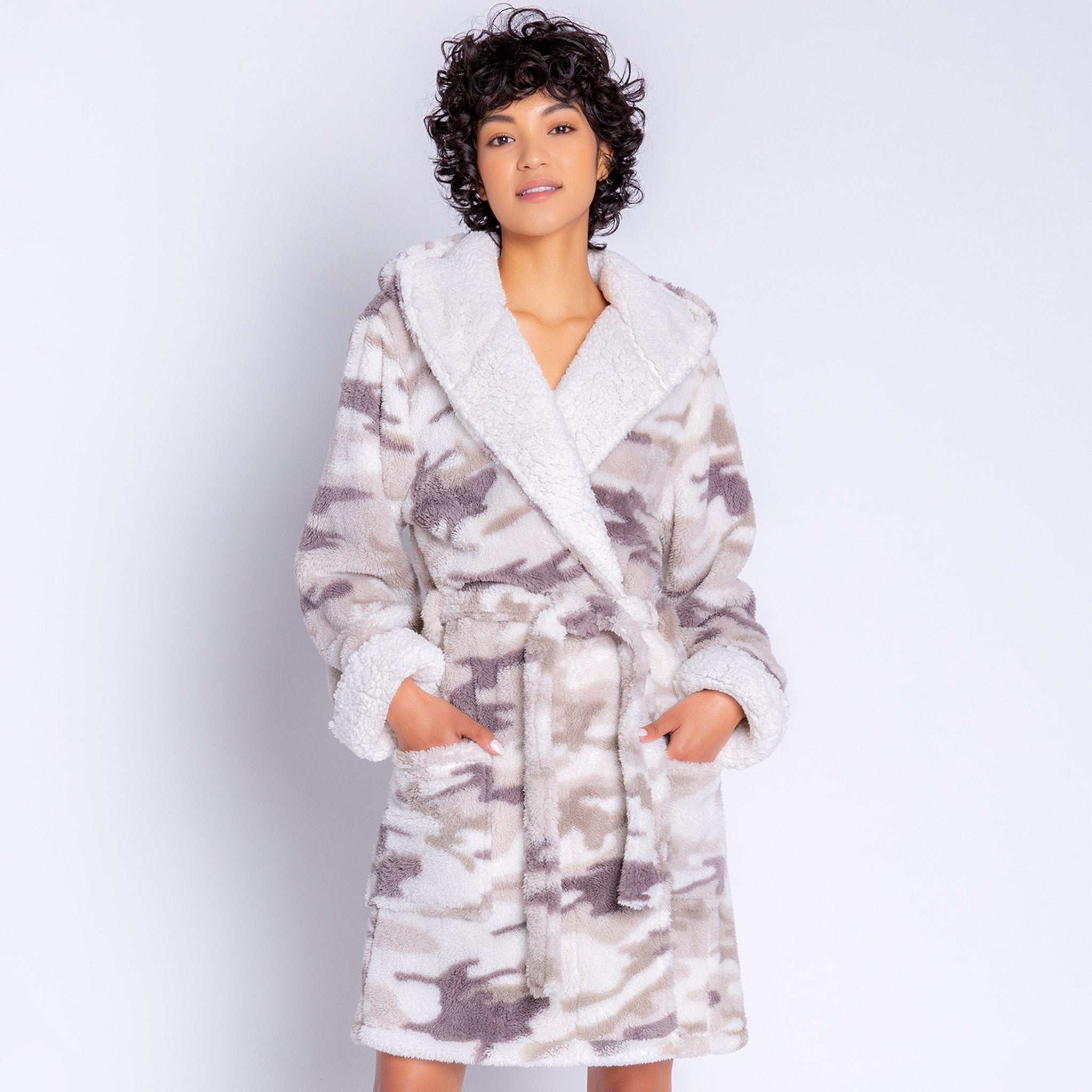 Cozy Camo Robe - Denny's