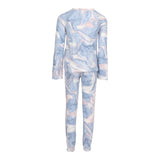 2pc Swirl Lounge Set Kids Size 4/6X - Denny's