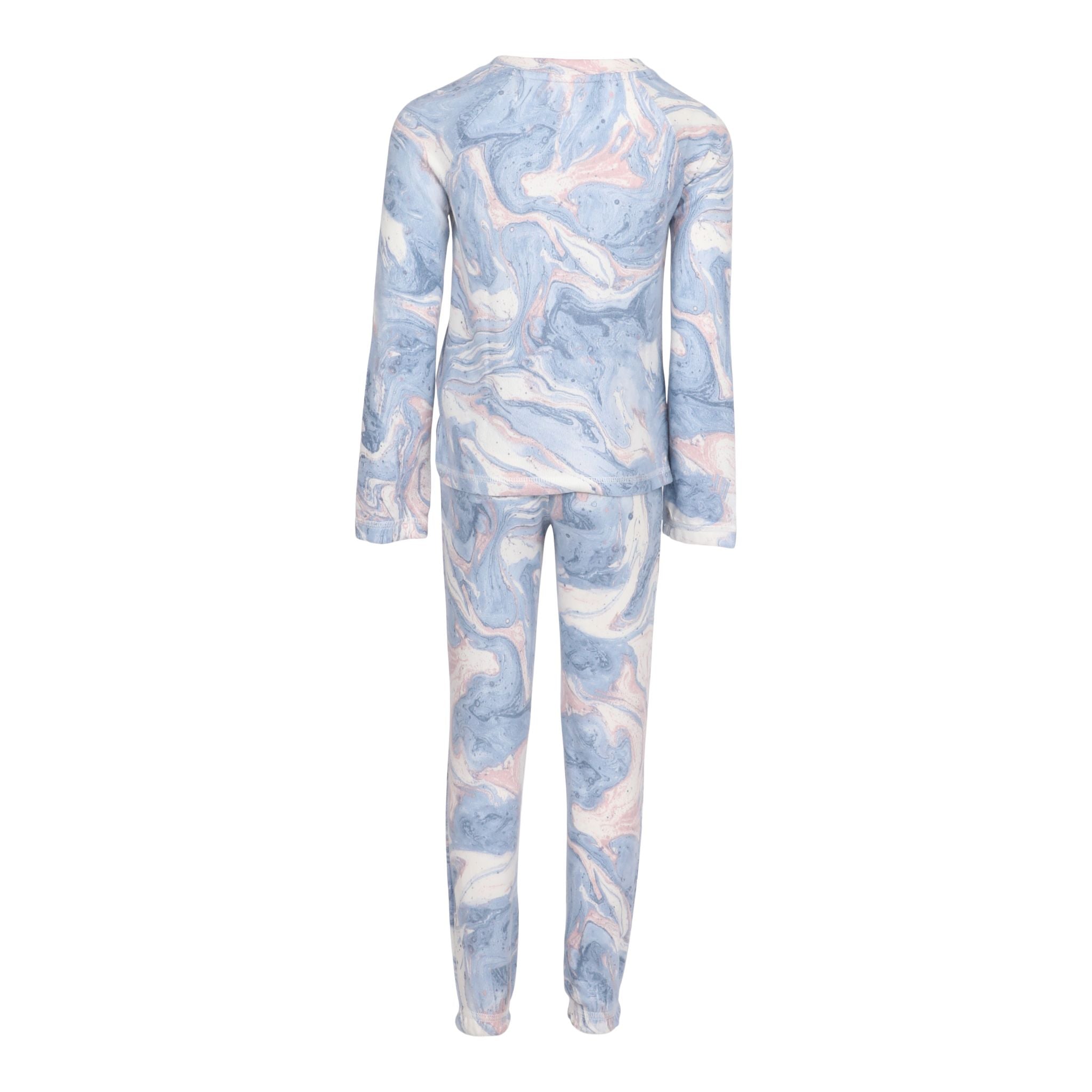 2pc Swirl Lounge Set Kids Size 4/6X - Denny's