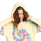 Multi Color Tie Dye Cropped Hoodie - Denny's