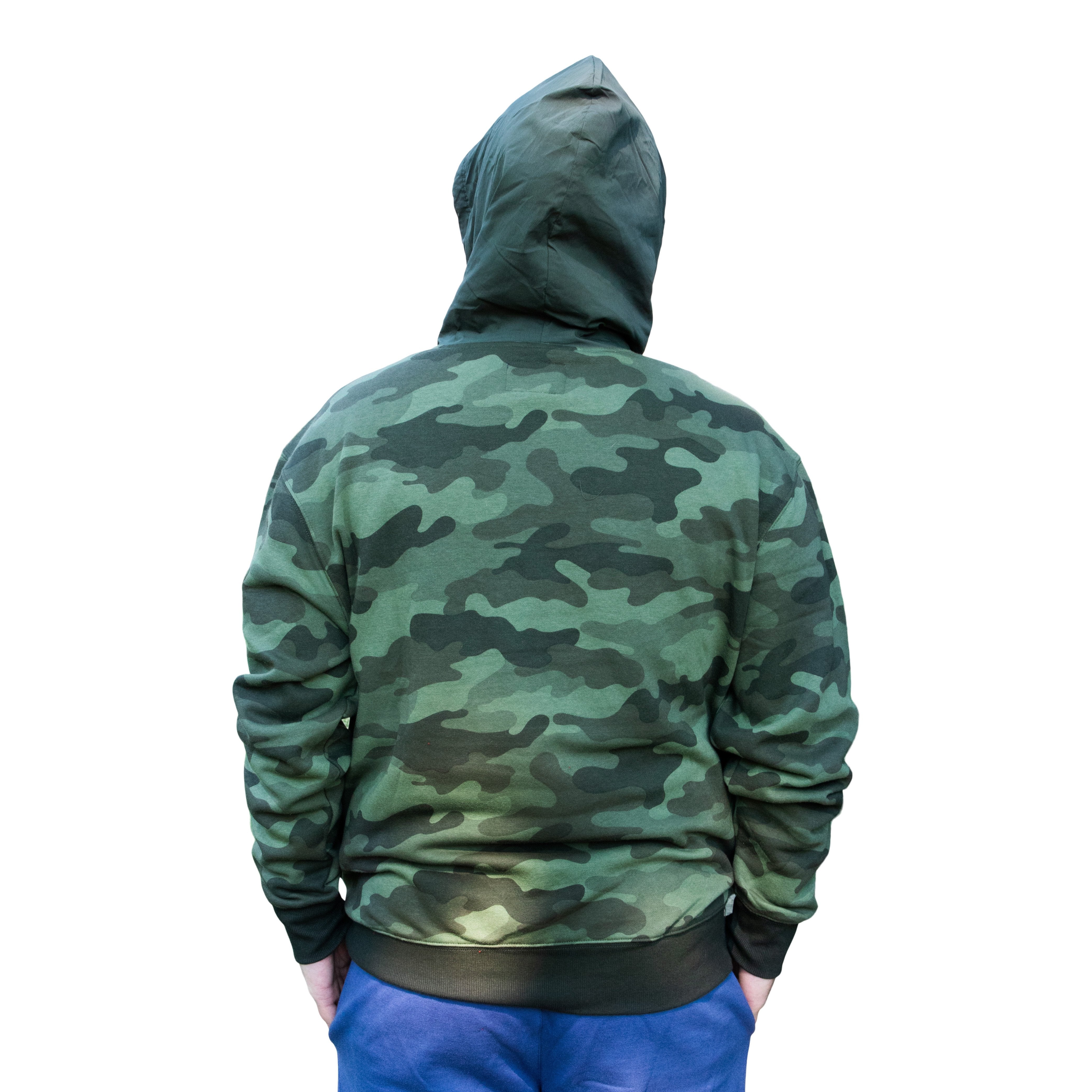 Camo Printed Hoodie - Denny's