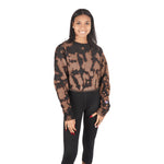 Bleached Crop C Sweatshirt - Denny's