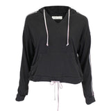 Hoodie With Tie Dye Stripe - Denny's