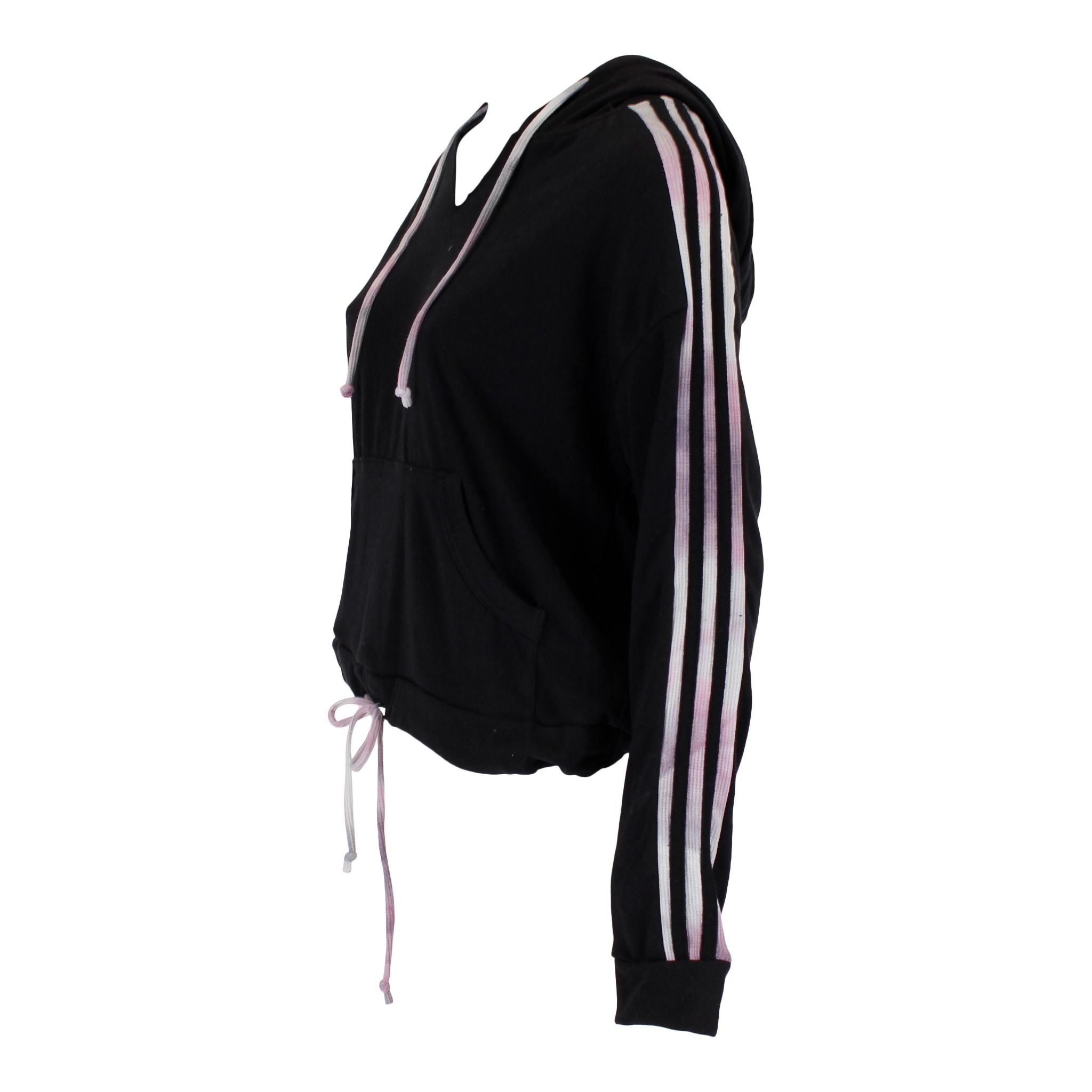 Hoodie With Tie Dye Stripe - Denny's