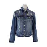 Distressed Denim Jacket - Denny's