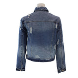 Distressed Denim Jacket - Denny's